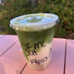 Strawberry matcha Strawberry matcha