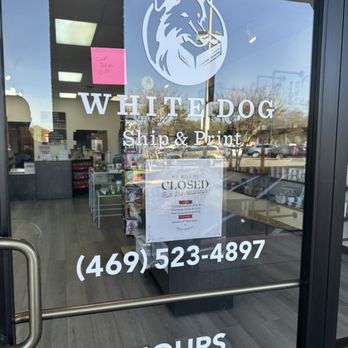 White Dog Ship & Print - Closed mid day - unprofessional! - Shipping Centers Near Me - Dallas, Texas