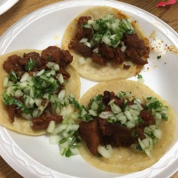 King Taco - Chicharron tacos (too soggy for my like) - Mexican Near Me - El Monte, California