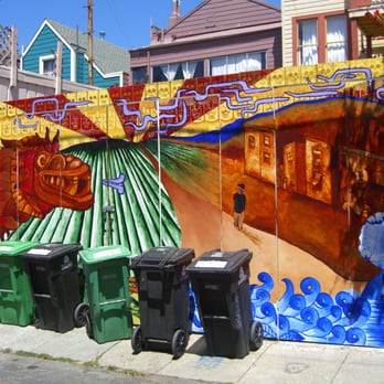 Balmy Street Murals - Public Art Near Me - San Francisco, California