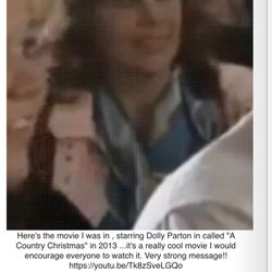 Visionworks - Nancy in Dolly Parton's  Movie "A Country Christmas"