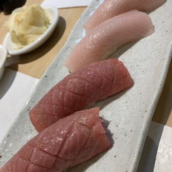 Sushi Hiro - Otoro and yellowtail belly - Japanese Near Me - Las Vegas, Nevada Sushi Hiro - Otoro and yellowtail belly - Japanese Near Me - Las Vegas, Nevada