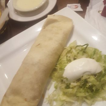 Fridas Mexican Restaurant - 12 inch burrito. I couldn't eat the whole thing. - Mexican Near Me - Richmond, Virginia
