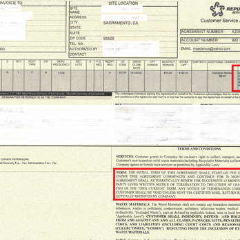 Republic Services - Original Agreement - Recycling Center Near Me - Rancho Cordova, California