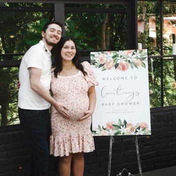 Five Crowns - Baby Shower- The Green House Room - Steakhouses Near Me - Corona del Mar, California