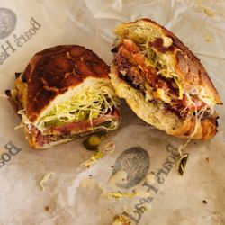 The Fatty... roast beef on Dutch crunch