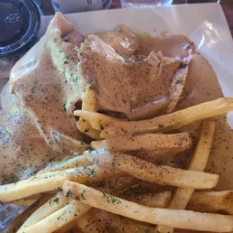 Open Faced Turkey Sandwich