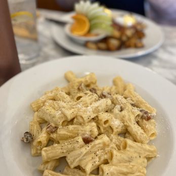 Immigrant Son Caffe - Breakfast Carbonara - New American Near Me - Ventura, California Immigrant Son Caffe - Breakfast Carbonara - New American Near Me - Ventura, California
