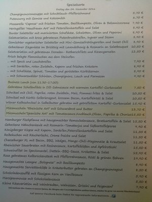 Menu photo 3 Blumenthaler Cologne, NW