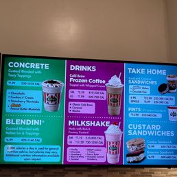 Menu 1 of 2 as of September 2025