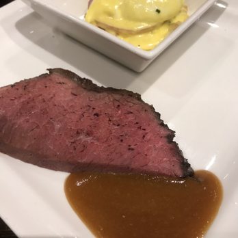 Wicked Spoon - Beef with special purée and eggs Benedict - Buffets Near Me - Las Vegas, Nevada