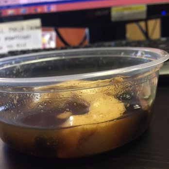 Tapsilog Bistro - Side view of the container of taho - Filipino Near Me - Campbell, California