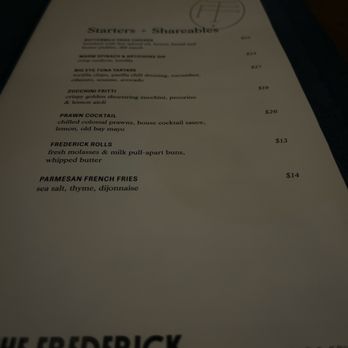 The Frederick - Starters - Bars Near Me - Toronto, Ontario The Frederick - Starters - Bars Near Me - Toronto, Ontario
