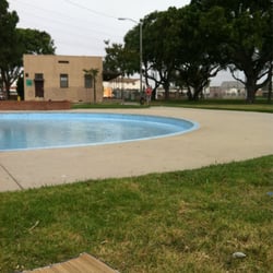 Jim Thorpe Park - Wading pool being filled