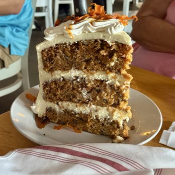 BRQ Seafood and Barbeque - Jumbo Famous Carrot Cake - Barbeque Near Me - Baton Rouge, Louisiana BRQ Seafood and Barbeque - Jumbo Famous Carrot Cake - Barbeque Near Me - Baton Rouge, Louisiana