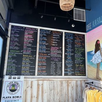 Playa Bowls - Menu - Acai Bowls Near Me - Virginia Beach, Virginia