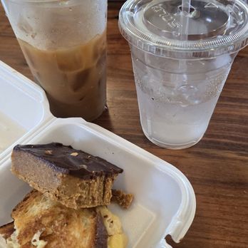 The Village Cafe - Turkey panini, chocolate peanut butter, ice latte, water - Breakfast & Brunch Near Me - Aiken, South Carolina The Village Cafe - Turkey panini, chocolate peanut butter, ice latte, water - Breakfast & Brunch Near Me - Aiken, South Carolina