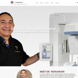 LC Media Consultants - Website Development for Dr. Yedigarian DDS