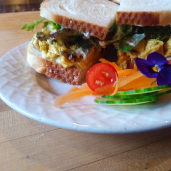 Tyne Valley Teas Cafe - Jubilee Chicken Sandwich! - Breakfast & Brunch Near Me - Tyne Valley, Prince Edward Island Tyne Valley Teas Cafe - Jubilee Chicken Sandwich! - Breakfast & Brunch Near Me - Tyne Valley, Prince Edward Island