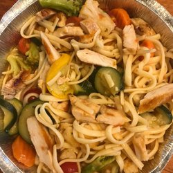 Giovanni's - Linguine primavera! This is so good and I highly recommend this restaurant! The pasts and a great and the house rolls are great.