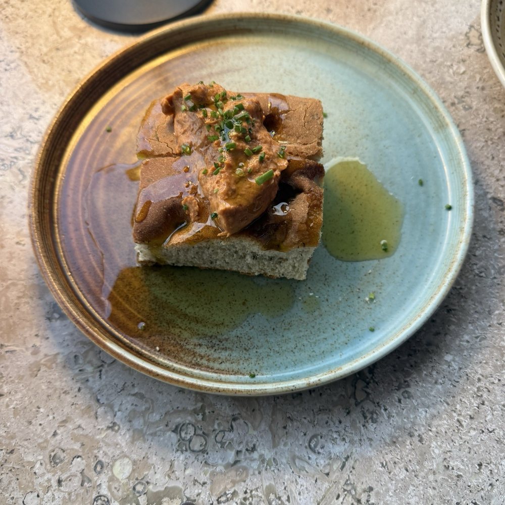 Luna Rooftop - Photo 10: Focaccia with Liver Pate - Cocktail Bars Near Me - San Miguel de Allende, GUA