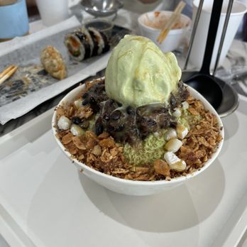 Snowa Bakery & Cafe - Matcha bingsu (mochi, red bean, cornflakes) - Cafes Near Me - Germantown, Tennessee Snowa Bakery & Cafe - Matcha bingsu (mochi, red bean, cornflakes) - Cafes Near Me - Germantown, Tennessee