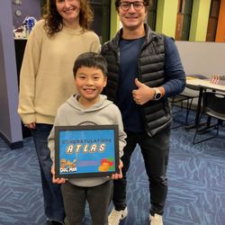 LearningRx - Atlas completed is training and is so proud!