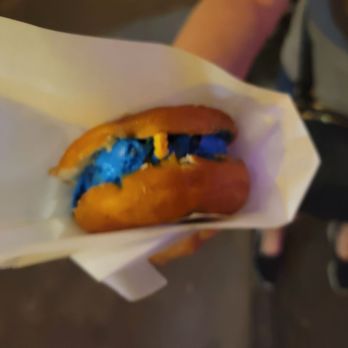 Novel Ice Cream - Donut Stuffed Cookie Monster - Ice Cream & Frozen Yogurt Near Me - Mesa, Arizona Novel Ice Cream - Donut Stuffed Cookie Monster - Ice Cream & Frozen Yogurt Near Me - Mesa, Arizona