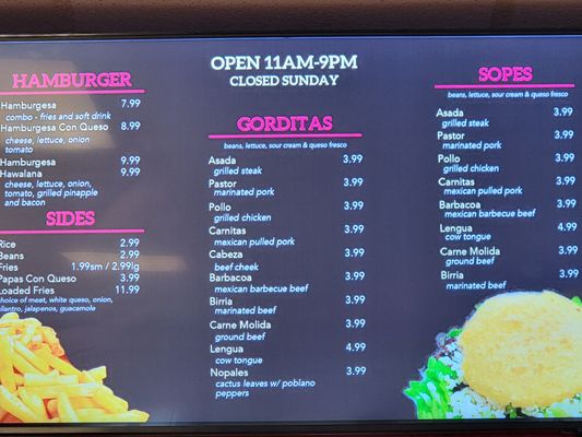 Menu photo 1 Taco's Tacos Buford, GA