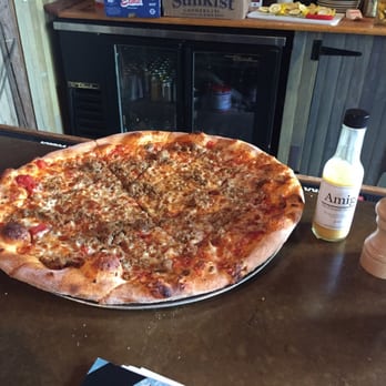 American Flatbread - Jays Heart w/fennel sausage - Pizza Near Me - Canton, Connecticut