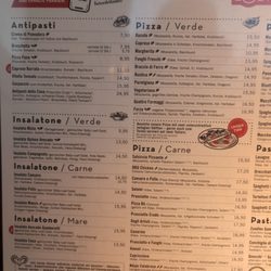 L'Osteria - Menu