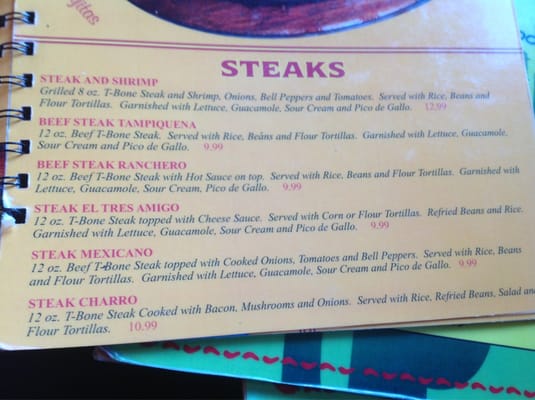 Menu photo 7 El Tres Amigos Bolivar, MO Menu photo 7 El Tres Amigos Bolivar, MO
