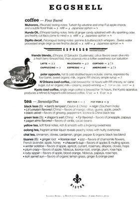 Menu photo 8 Eggshell Bistro Carmel, IN Menu photo 8 Eggshell Bistro Carmel, IN