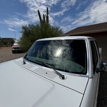 A&H Autoglass - OEM Windshield with free tint strip. - Windshield Installation & Repair Near Me
