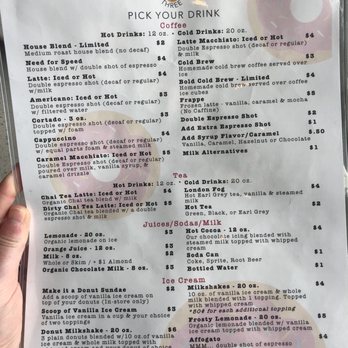 Simply Done Donuts - Drink menu - Food Trucks Near Me - Dunwoody, Georgia Simply Done Donuts - Drink menu - Food Trucks Near Me - Dunwoody, Georgia