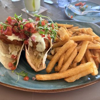 Beach House Waterfront Restaurant - Gulf Grouper Tacos - American Near Me - Bradenton Beach, Florida Beach House Waterfront Restaurant - Gulf Grouper Tacos - American Near Me - Bradenton Beach, Florida