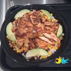 Abu Crispy - Grilled chicken bowl