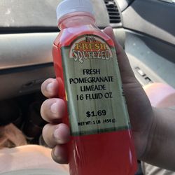 Lee's Marketplace - Logan - Pomegranate limeade made in Lee's