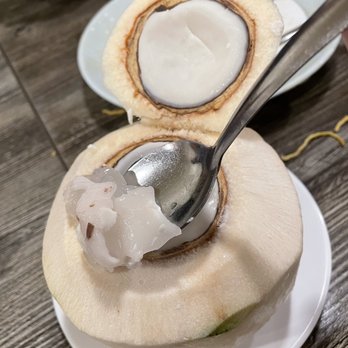 Tim Ky Noodle - Coconut dessert - so refreshing - Vietnamese Near Me - San Diego, California Tim Ky Noodle - Coconut dessert - so refreshing - Vietnamese Near Me - San Diego, California