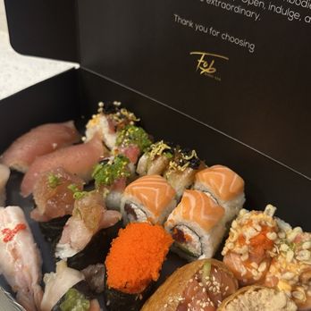 FOB Sushi Bar - Party box - Sushi Bars Near Me - Seattle, Washington