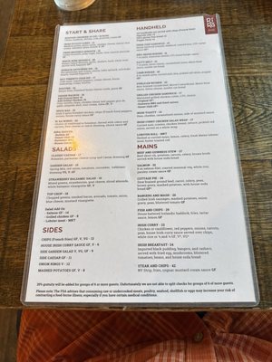 Menu photo 1 Rí Rá Portland, ME Menu photo 1 Rí Rá Portland, ME