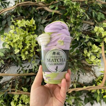 Matcha Cafe Maiko - Matcha & Ube soft serve - Ice Cream & Frozen Yogurt Near Me - Fort Lee, New Jersey