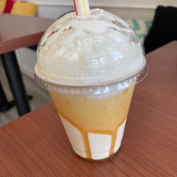 Joury Ice-Cream & Cafe - Salted Caramel Milkshake - awesome! - Creperies Near Me - Orlando, Florida Joury Ice-Cream & Cafe - Salted Caramel Milkshake - awesome! - Creperies Near Me - Orlando, Florida