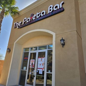 The Paleta Bar - Store front - Ice Cream & Frozen Yogurt Near Me - Enterprise, Nevada The Paleta Bar - Store front - Ice Cream & Frozen Yogurt Near Me - Enterprise, Nevada