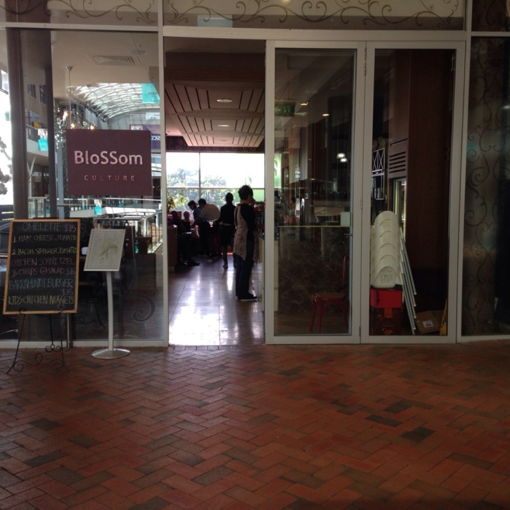 Blossom Culture - Store Front Entrance to Cherry Blossom - Coffee & Tea Near Me - Drummoyne, NSW