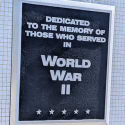 Norwalk City Hall - Dedicated to the memory of those who served in World War II