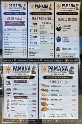 Menu photo 1 Pamana North Highlands, CA Menu photo 1 Pamana North Highlands, CA