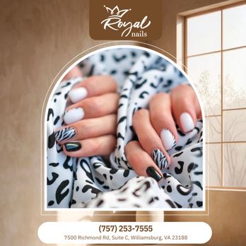 Royal Nail - " Treat yourself to a little luxury with stunning nail art! Elevate your look and feel fabulous from head to toe.
Don't wait - book n - Nail Salons Near Me - Williamsburg, Virginia Royal Nail - " Treat yourself to a little luxury with stunning nail art! Elevate your look and feel fabulous from head to toe.
Don't wait - book n - Nail Salons Near Me - Williamsburg, Virginia