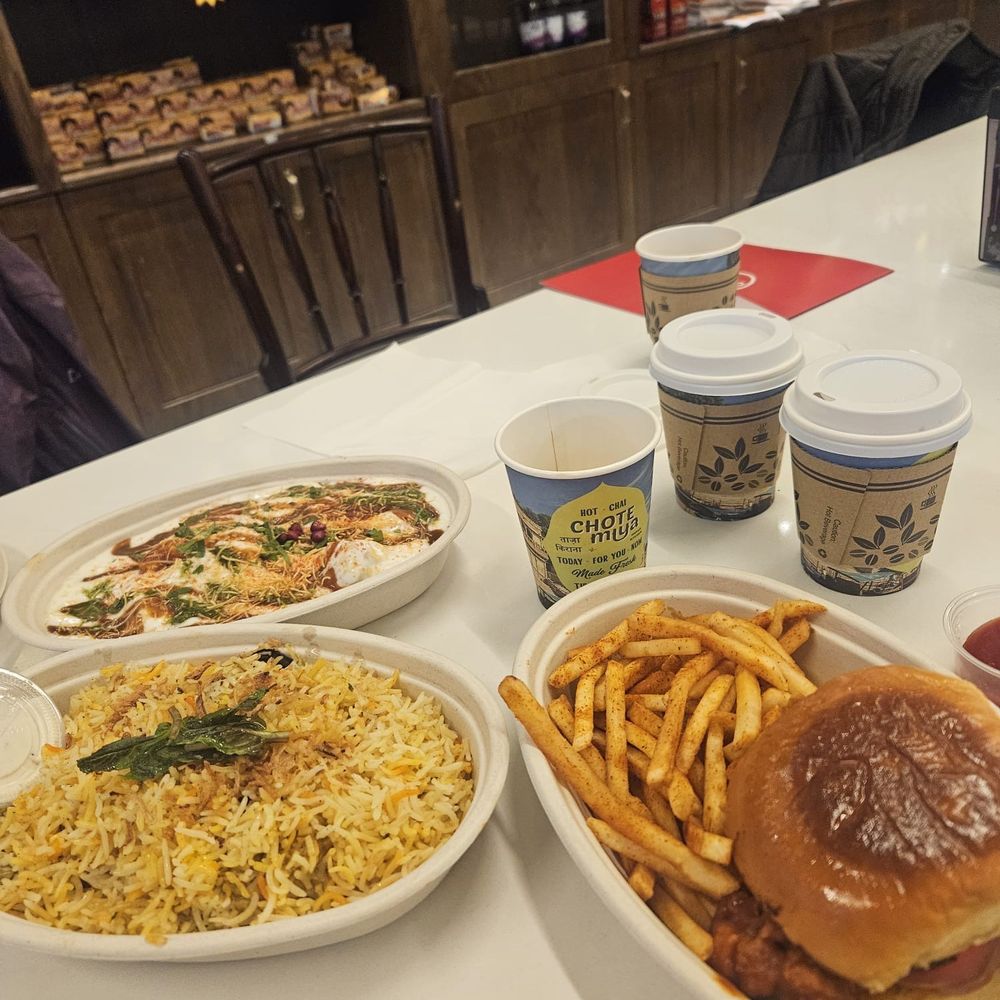 Chote Miya - Chicken Biryani, Papdi chaat and Chicken Burger - Indian Near Me - New York, New York Chote Miya - Chicken Biryani, Papdi chaat and Chicken Burger - Indian Near Me - New York, New York