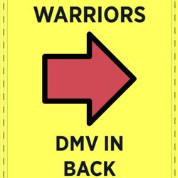 Registration Warriors - When you enter the gate. We are located around the back left.